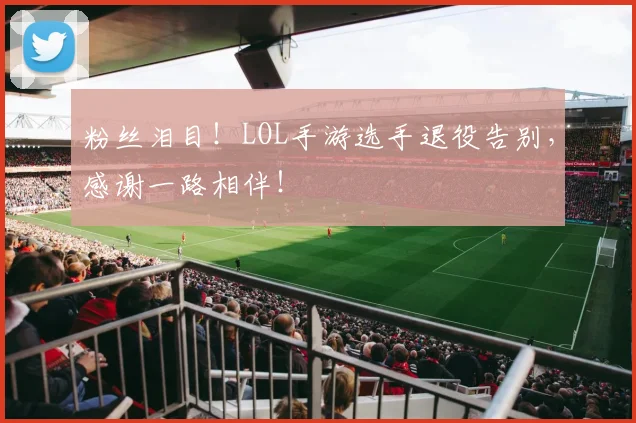 粉丝泪目！LOL手游选手退役告别，感谢一路相伴！